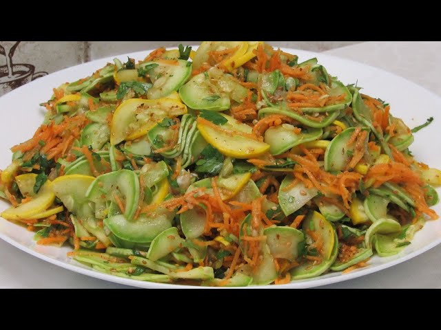 Ходовой салат из кабачков