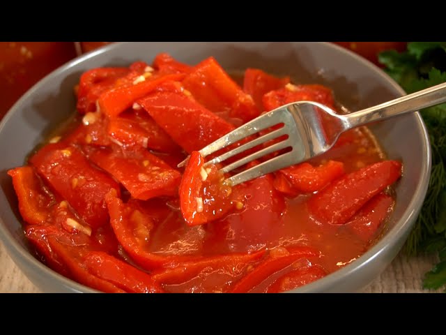 Лечо из болгарского перца и помидоров на зиму