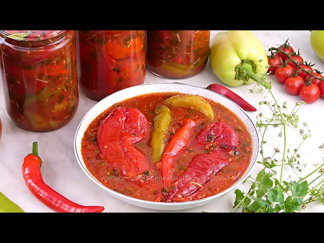 Аджика по-армянски или острый перец в томатном соусе