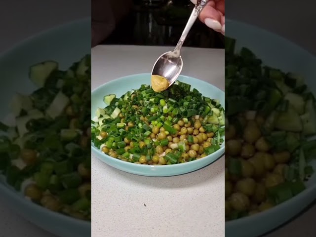Хрустящий салат на скорую руку