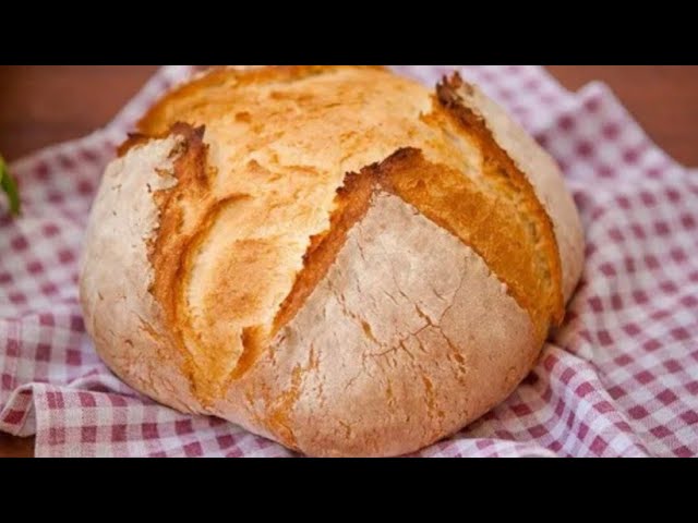 Сказочный домашний хлеб без замеса
