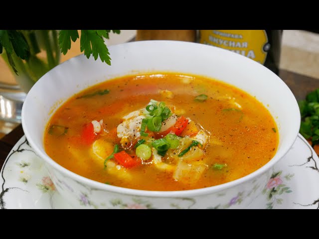 Кубинский суп из самых простых продуктов