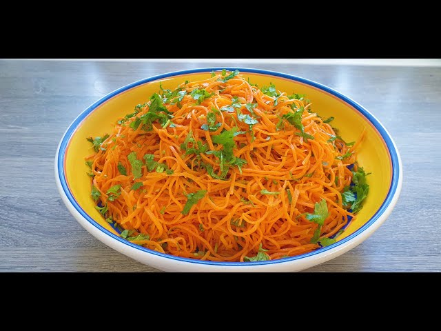 Вкусный морковный салат
