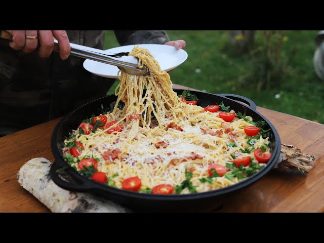  Спагетти. Паста карбонара