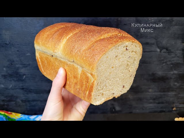 Домашний хлеб с манкой