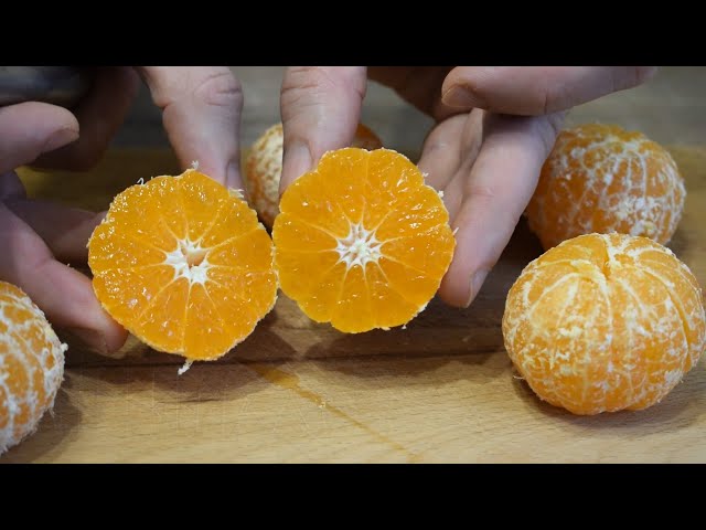 Фантастический десерт с мандаринами за 15 минут