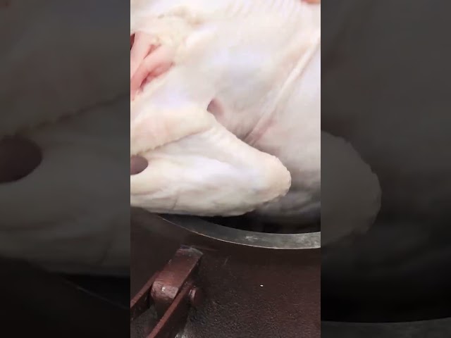 Тушеная курица в казане
