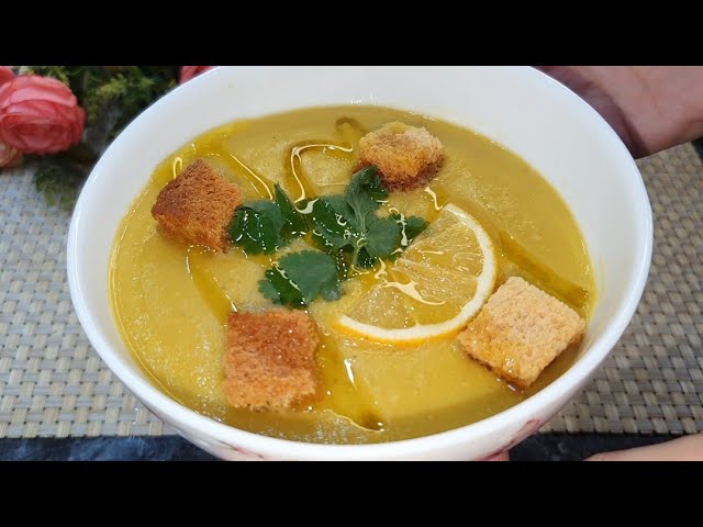 Простой и вкусный чечевичный суп