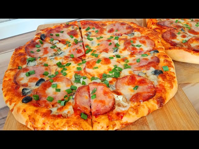 Домашняя вкусная пицца