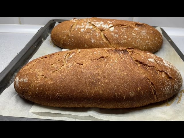 Изумительный пшенично-ржаной хлеб