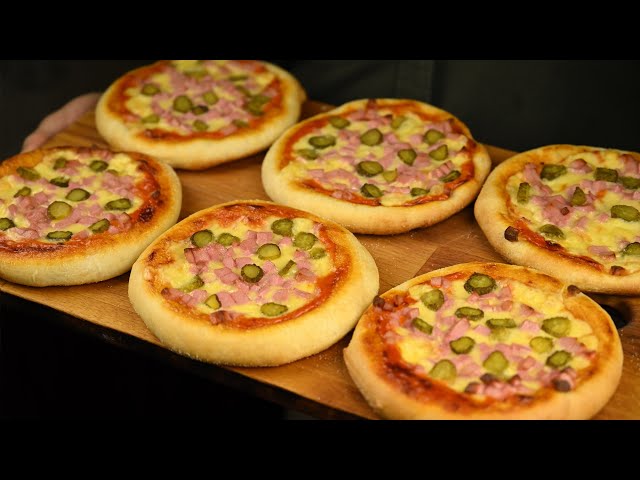 Простая и вкусная мини-пицца