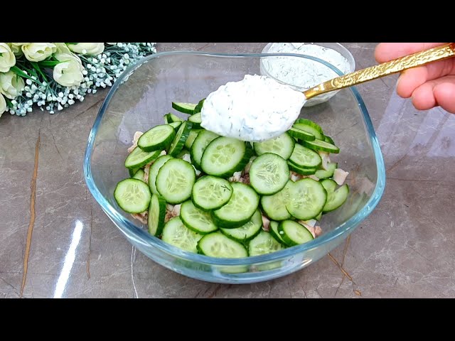Вкусный и простой салат для похудения