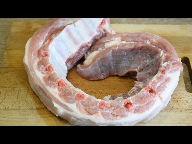 Свиные рёбрышки в духовке по-канадски