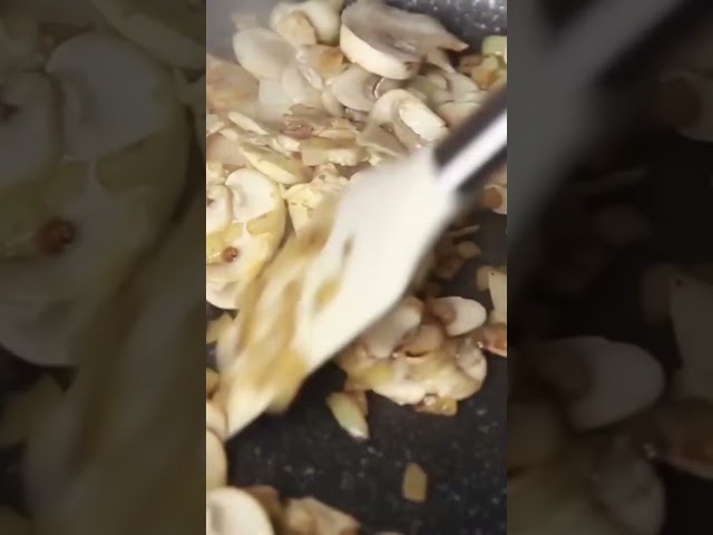 Паста с грибами на ужин