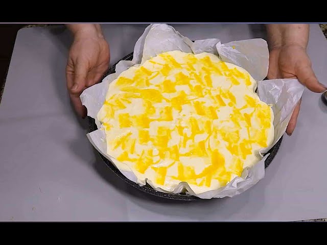 Нежный творожный пирог суфле без муки