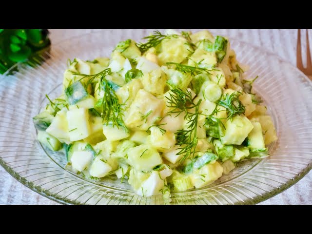  Вкусный салат из простых продуктов