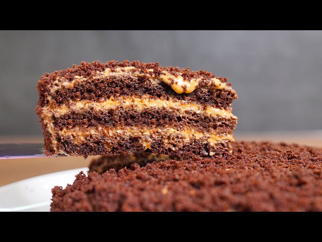 Очень простой и вкусный домашний шоколадный торт