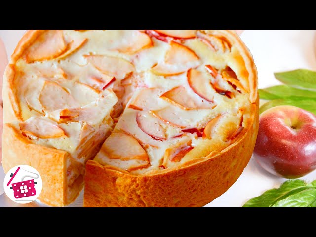 Вкусный и простой пирог с яблоками