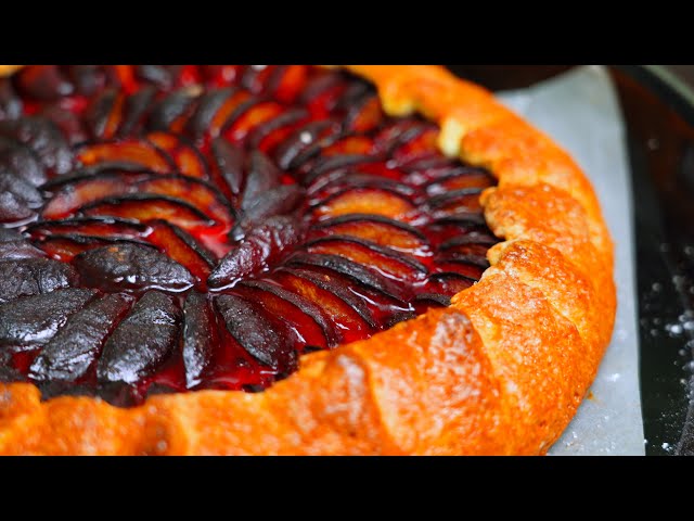 Творожный пирог с фруктами