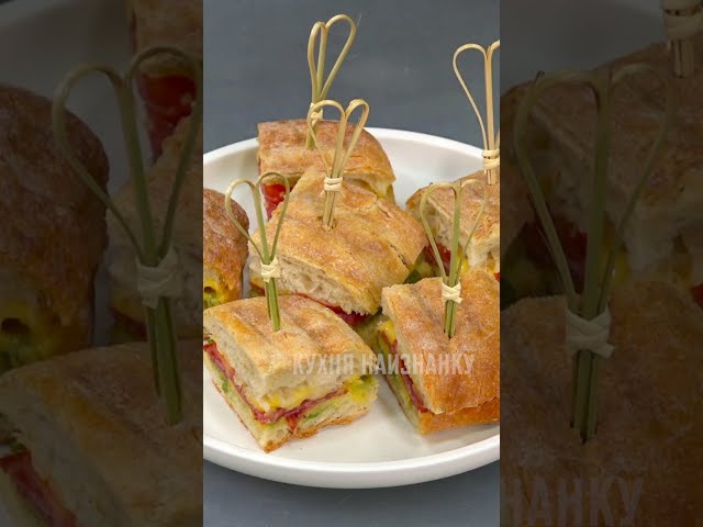 Простые и вкусные бутерброды