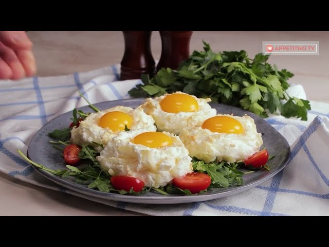 Эффектный завтрак из яиц и картошки