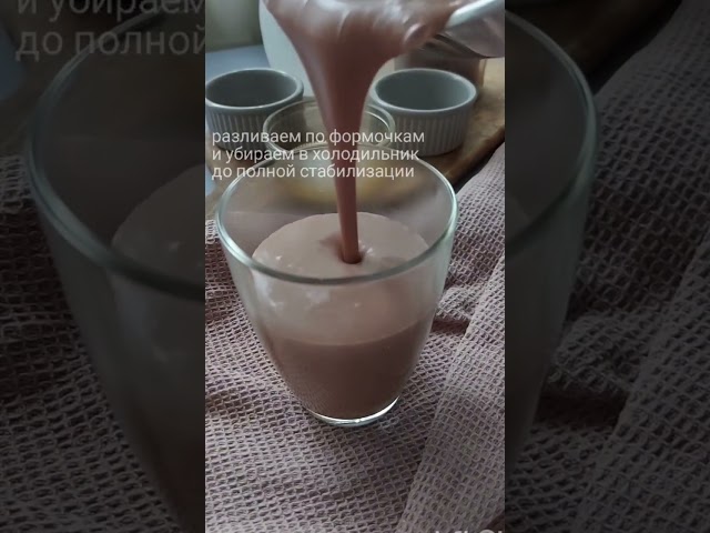 Шоколадная Панна-Котта