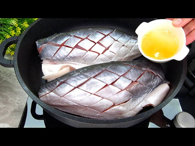 Хрустящая рыба на сковородке