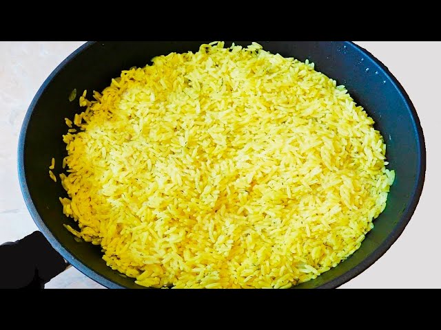 Рассыпчатый рис на сковороде за 15 минут