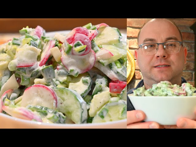 Легкий и полезный салат