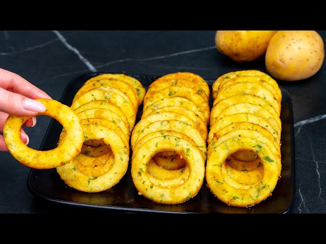 Хрустящая закуска из картошки
