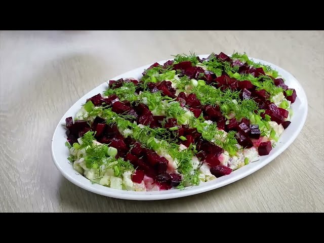 Вкусный салат из свеклы