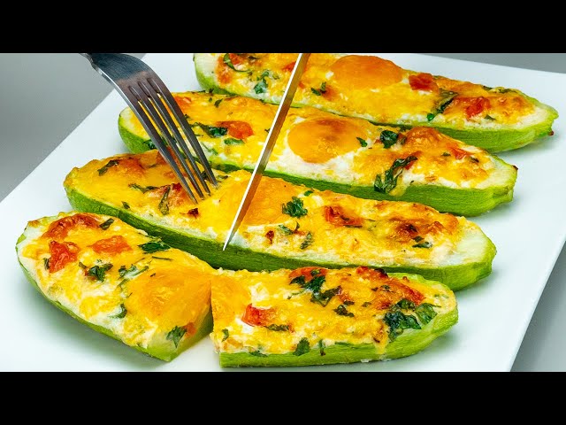 Вкусные кабачки с начинкой