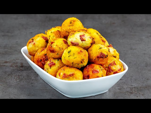 Картофельные зразы с сосисками и пармезаном