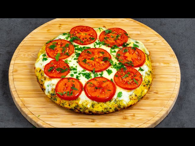 Закусочный торт из капусты с моцареллой