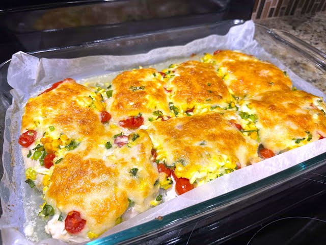 Сочная куриная грудка в духовке