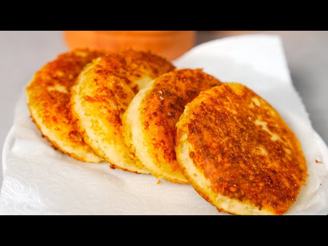 Хрустящие кукурузные лепёшки с сыром сулугуни