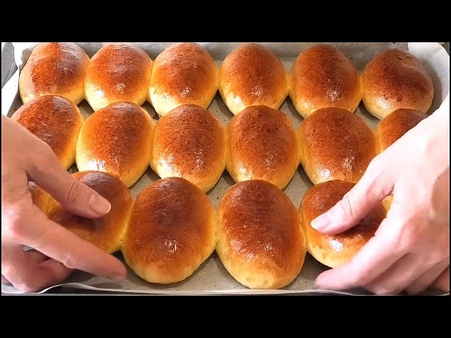 Пышные пирожки с повидлом