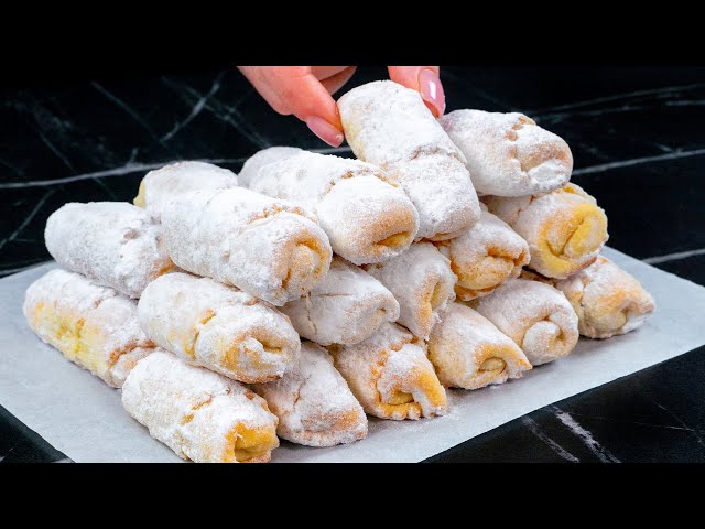 Ароматные фруктовые булочки с орехами