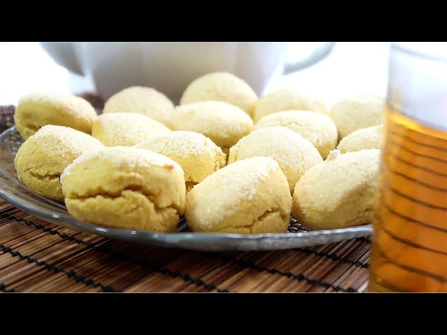 Кукурузное печенье на сметане