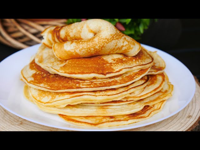 Пышные блины на кефире