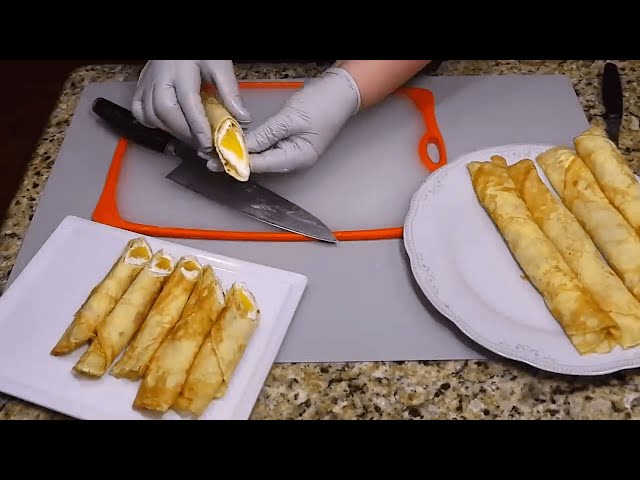 Блины с творогом и тремя изумительными начинками