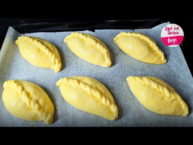 Пирожки с куриной печенью и сердечками