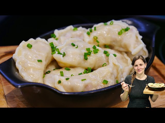 Идеальные вареники с картошкой и салом