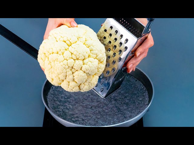 Нежная и сытная цветная капуста с овощами и сыром чеддер
