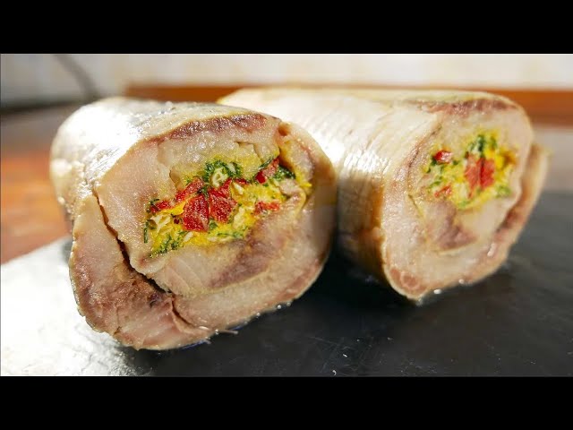 Праздничный рулет из сельди с яйцом Праздничный рулет из сельди с яйцом