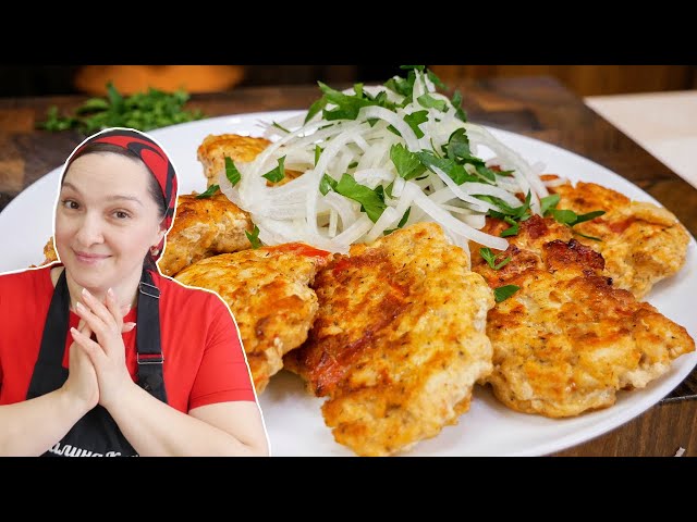 Рубленые куриные котлеты