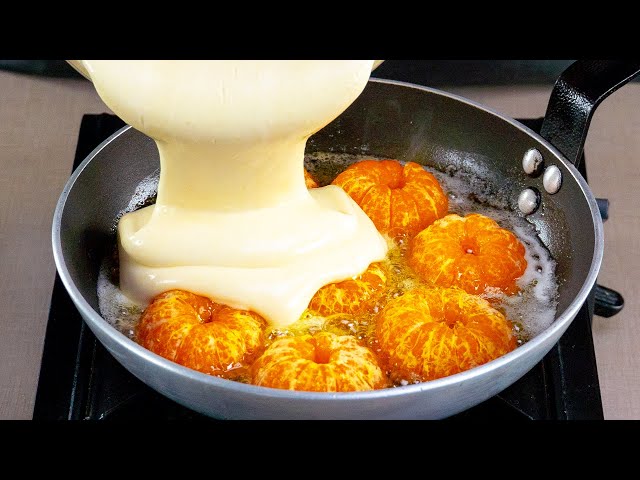 Лучший мандариновый десерт без выпечки