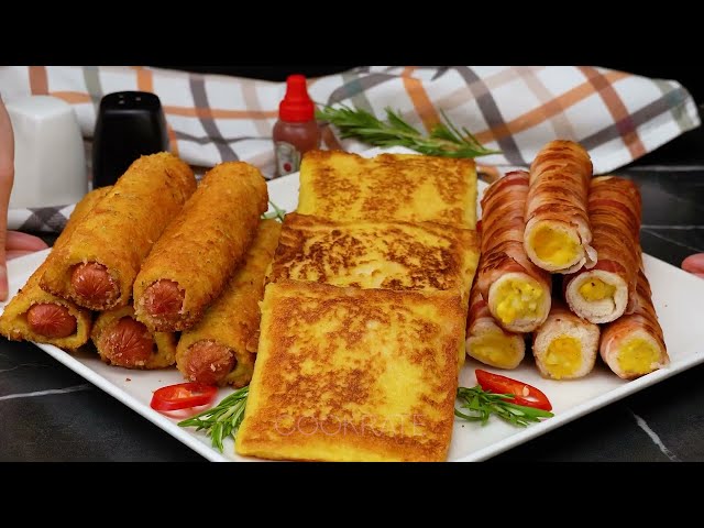 Лучшие закуски из тостового хлеба