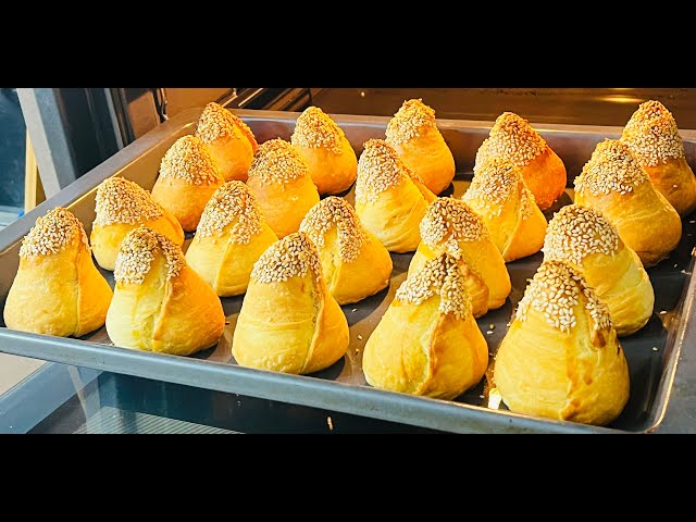 Слоёная дрожжевая выпечка с картофельной начинкой