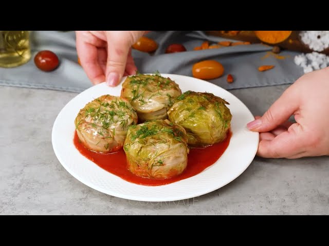 Запечённые голубцы с грибами и сырной корочкой